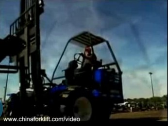 美国Princeton 车载式叉车视频