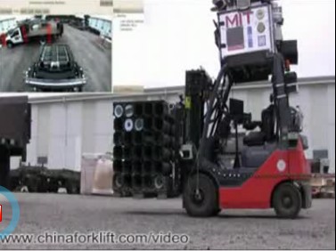 丰田8系列叉车改装无人驾驶之二