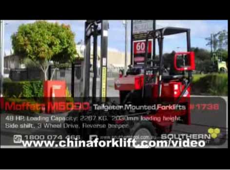 Moffett M5000车载式叉车-南方工具设备公司