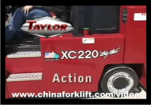 美国泰勒叉车公司XC系列运作中