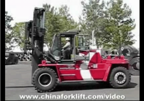 卡尔玛叉车用于钢铁搬运