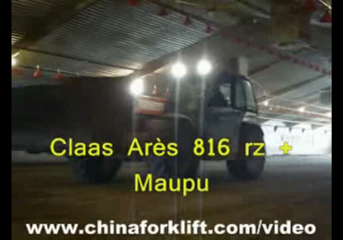 Manitou  伸缩臂铲斗车