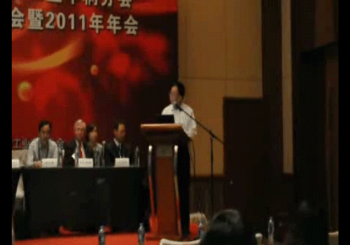 工信部运行监测协调局副局长景晓波在2011 CITA年会上发言