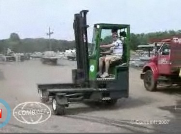 COMBILIFT叉车C2500型万向侧面叉车