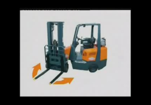 伟轮Aisle-Master铰链式叉车