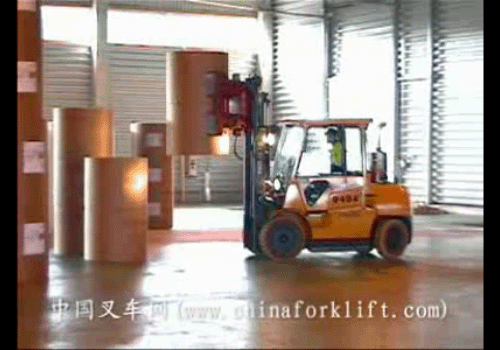 博索尼纸卷集装箱装卸RA Container Loading