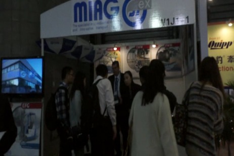 MIAG在2012CeMat展会现场