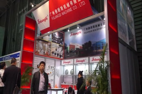 佛朗斯在2012CeMat展会现场