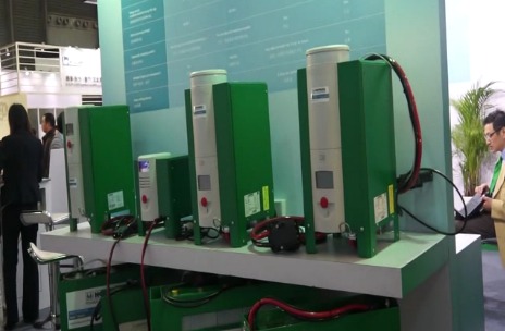 荷贝克在2012CeMat展会现场