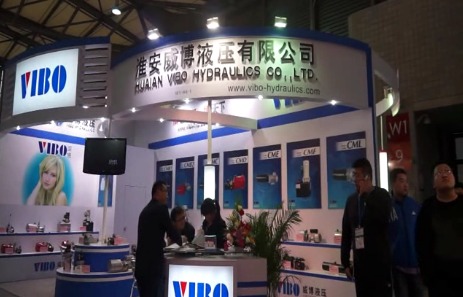 淮安威博液压在2012CeMat展会现场