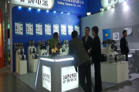 萨牌在2012CeMat展会现场