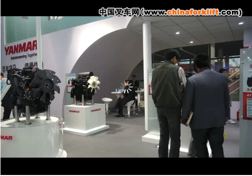 洋马在上海宝马展上