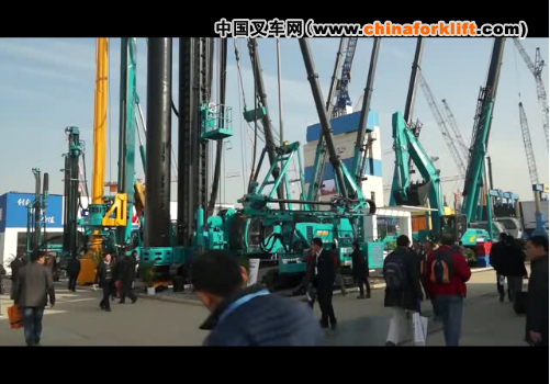 山河智能在上海宝马展上