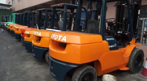 东莞台福叉车展厅