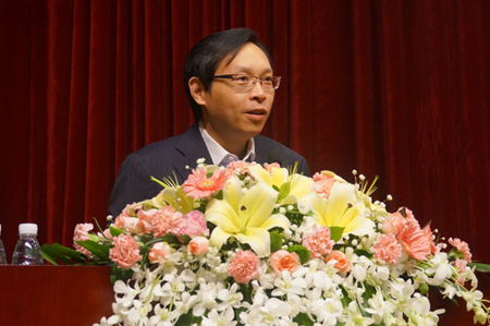 钟鼎投资佛朗斯签约仪式--钟鼎创投董事总经理 董中浪