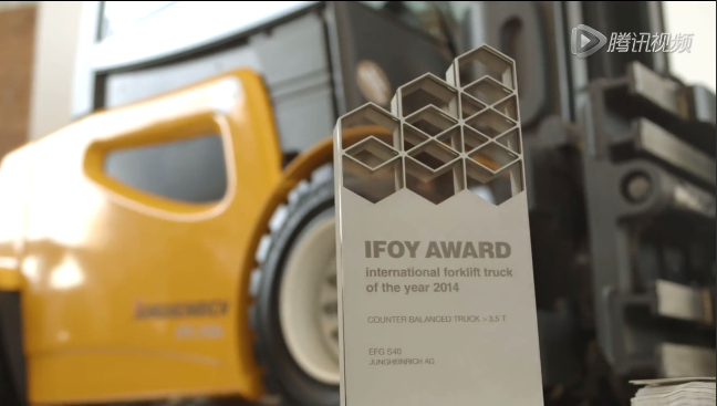 永恒力EFG S40s 斩获IFOY 2014年度最佳桂冠