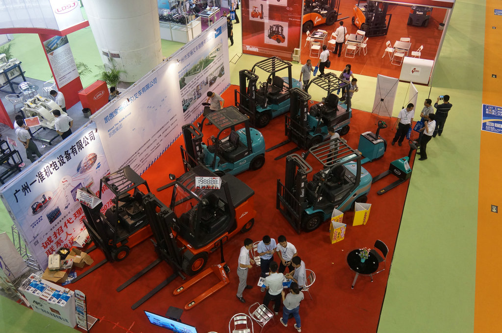 凯傲宝骊携手广州一准参展第十届广州叉车及配件展